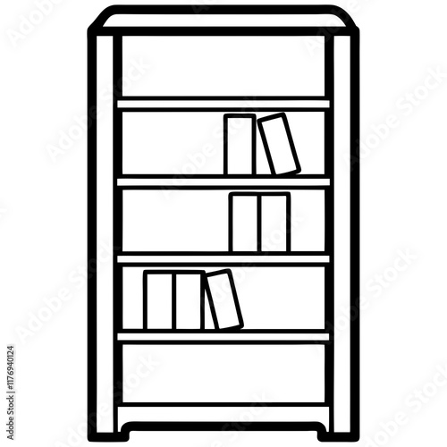 bookshelf with books