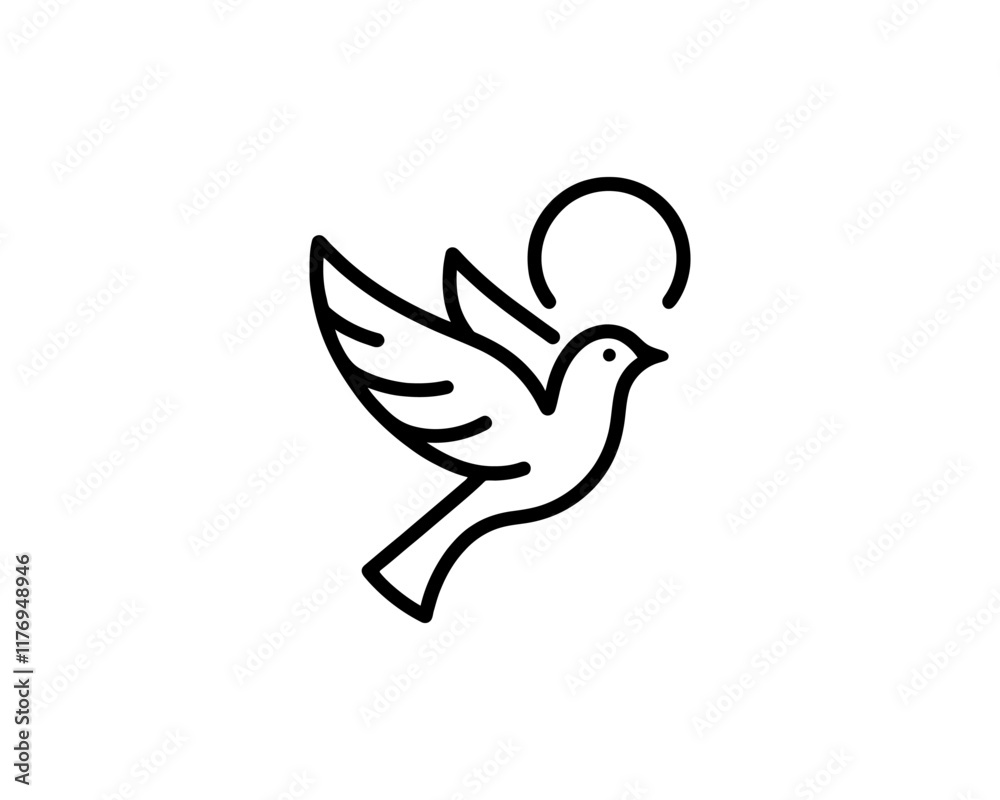 Bird Logo Design Vector Template Bird Logo Design Vector Template