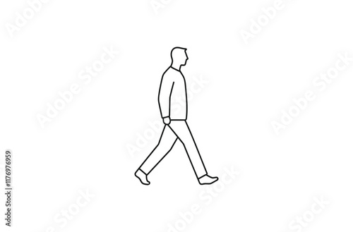 Black and people Vector Silhouette design