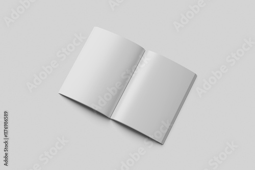 Blank Book Mockup