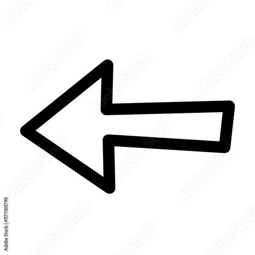 Free Download sign of Arrow sign hand drawn doodle black outline,  - GFXLoad