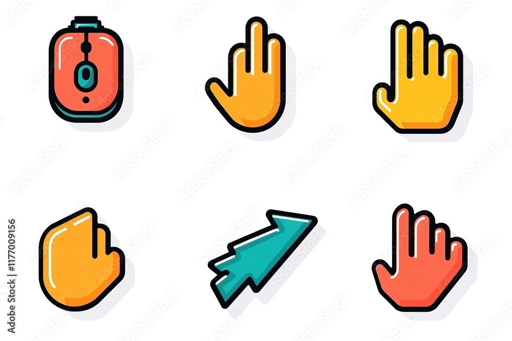 Hand cursor icon vector illustration. cursor sign and symbol. hand cursor icon clik
Hand cursor icon vector illustration. cursor sign and symbol. hand cursor icon clik