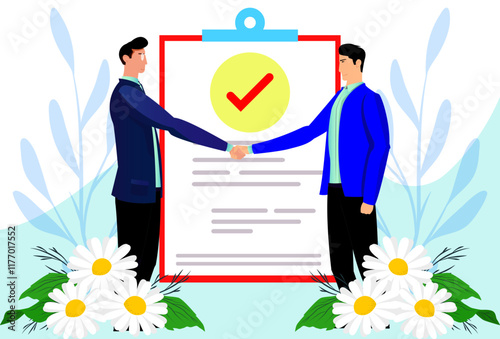 Approved Concept Illustration Stylish and Beautiful