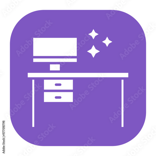 Cleaning Office Icon
