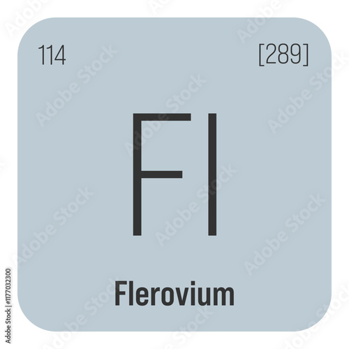 Europium, Eu, periodic table element with name, symbol, atomic number and weight. Rare earth metal with various industrial uses, such as in color television screens, lighting, and as a neutron