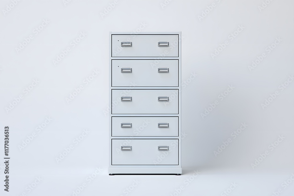Organize Files Efficiently with This Metal Filing Cabinet Organize Files Efficiently with This Metal Filing Cabinet