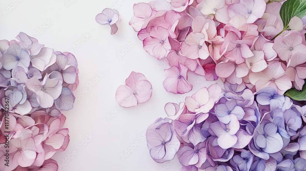 Fototapeta premium wedding invitation card background vector. Minimal hand painted watercolor botanical flowers texture template background. Design for wedding, vip cover, poster, rsvp moderncard.Valentine's Day