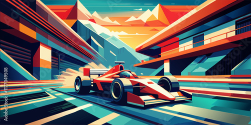a-retro-futuristic-graphic-design-of-formula-1--wi.eps