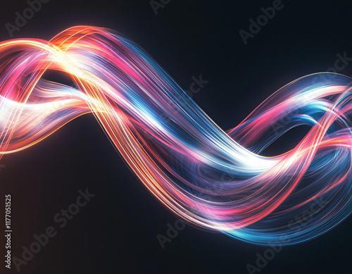 Light Wave Abstract