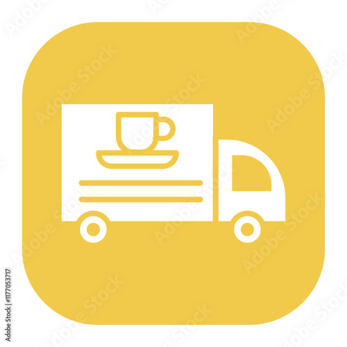 Coffee Truck Icon