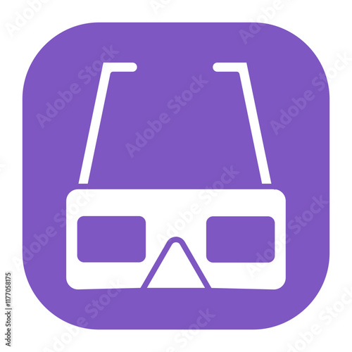 3d Glasses Icon