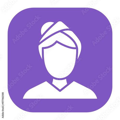 Head Towel Icon