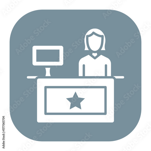 Receptionist Icon