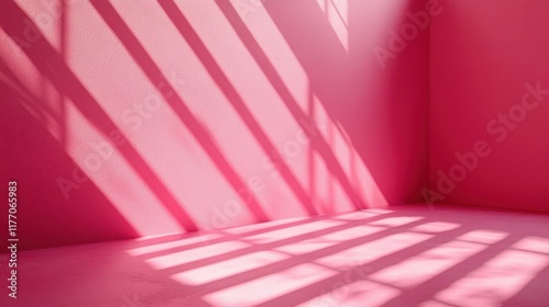 A soft pink backdrop featuring flat diagonal stripes in a two-tone muted pink palette and a clean middle area 