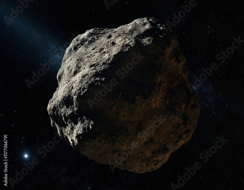 Asteroid fliegt nah an der Erde vorbei photo