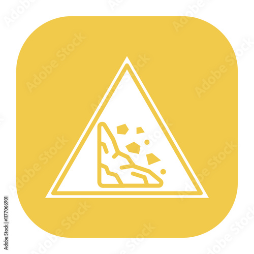 Falling Rocks Icon