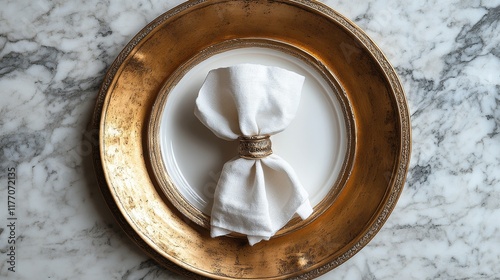 Elegant table setting for a festive dinner with candles and twinkling lights ...