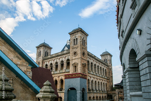 Old architecture of Antananarivo, Madagascar