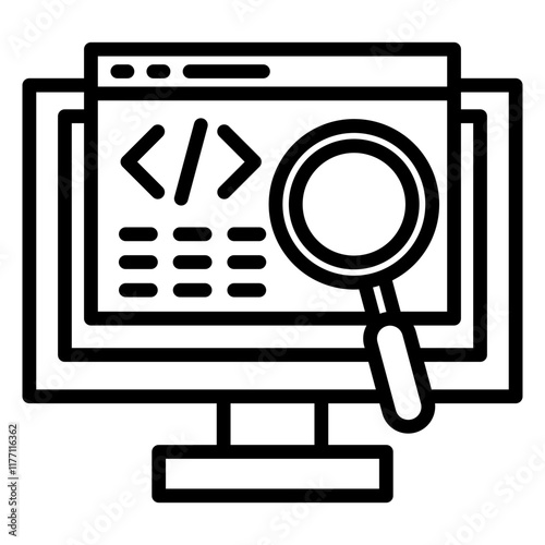 Code Review Icon