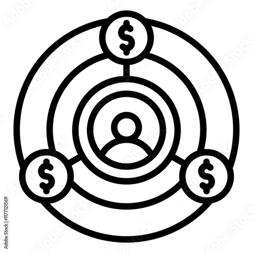 Portfolio Diversification Icon