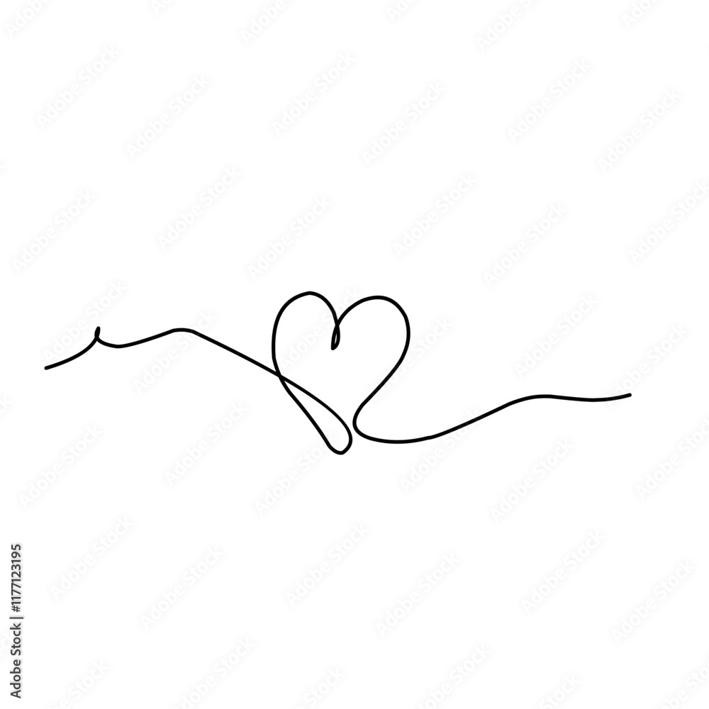 draw one heart line draw one heart line