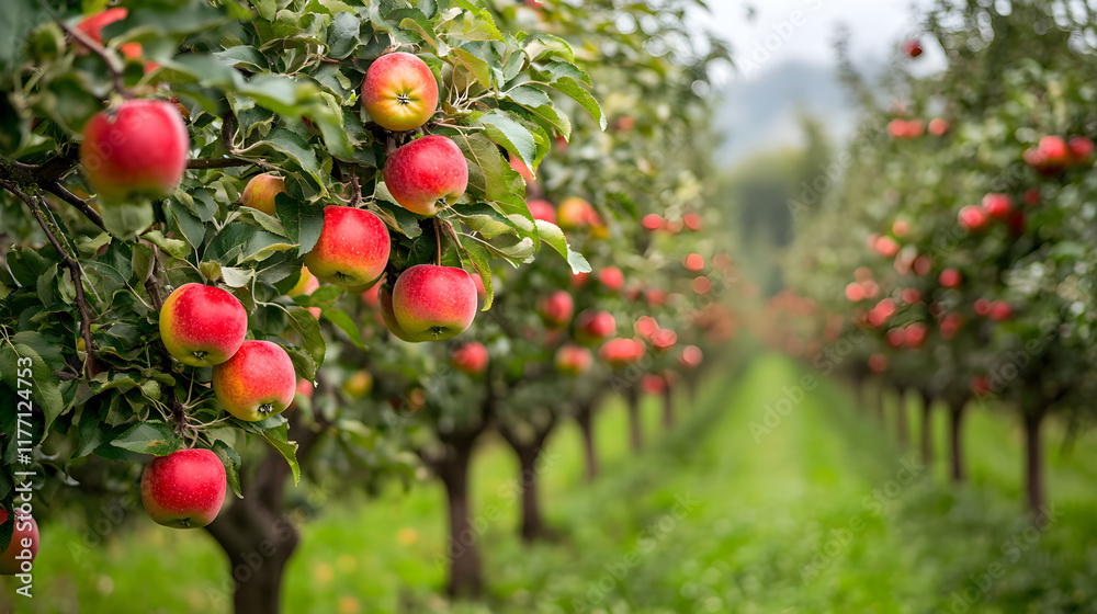 Apple tree care tips. Best practices for orchard maintenance. How to grow apple trees in rows. Common pests and diseases in apple orchards.