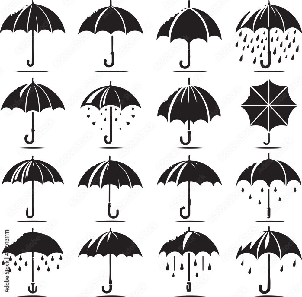 Umbrella Illustrations and Vector Art for Designers Umbrella Illustrations and Vector Art for Designers