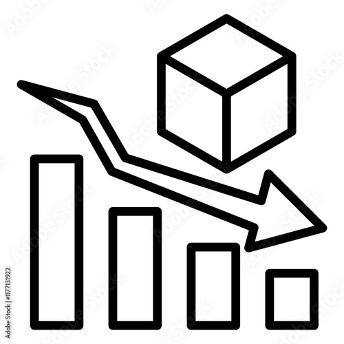 Dimensionality Reduction Icon