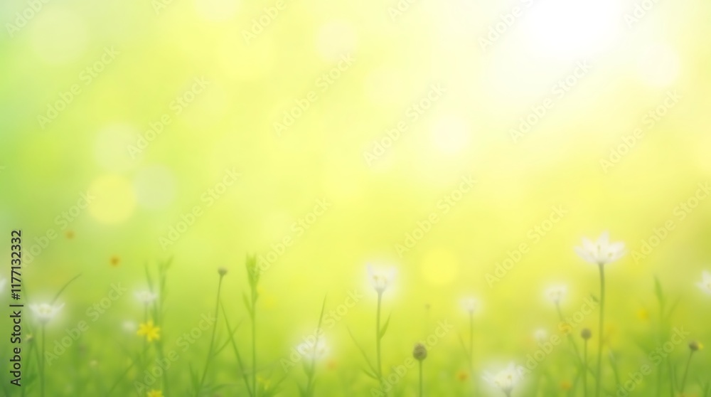 Summer Meadow: A Dreamy Panorama of Delicate Wildflowers Basking in Golden Sunlight Summer Meadow: A Dreamy Panorama of Delicate Wildflowers Basking in Golden Sunlight