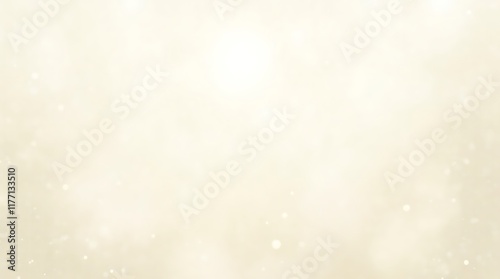 Creamy Beige Abstract Background with Glimmering Particles
