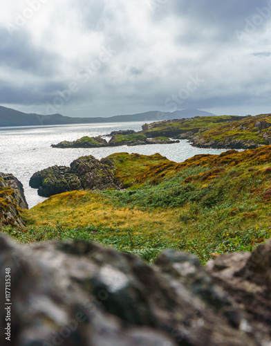 landscape with rocks