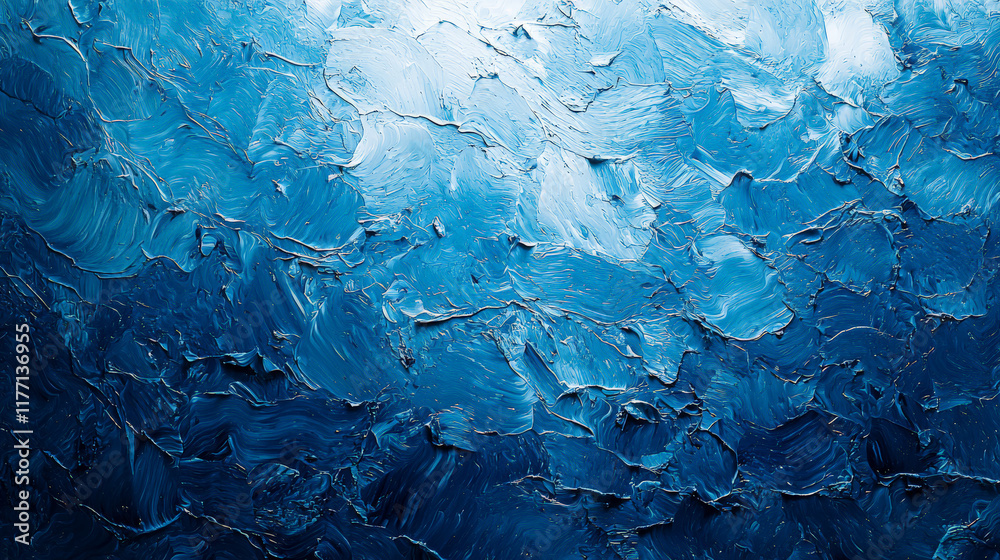 An abstract image of a noisy background in varying shades of blue, creating a sense of depth and texture. Generative AI An abstract image of a noisy background in varying shades of blue, creating a sense of depth and texture. Generative AI