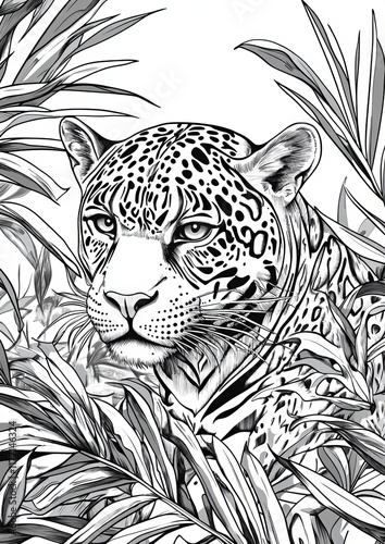 Wallpaper Mural Jaguars Coloring Pages Torontodigital.ca