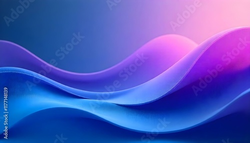 abstract blue waves