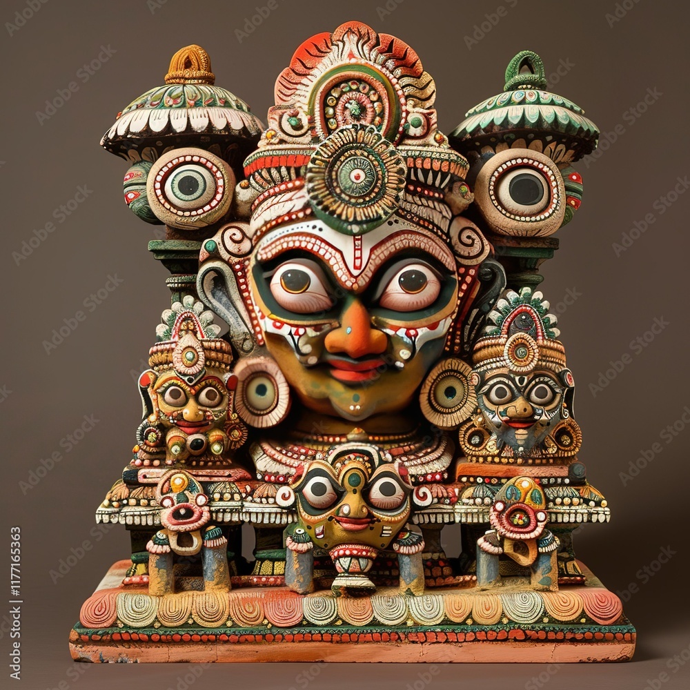 Fototapeta premium shree jagannath puri sculpture.