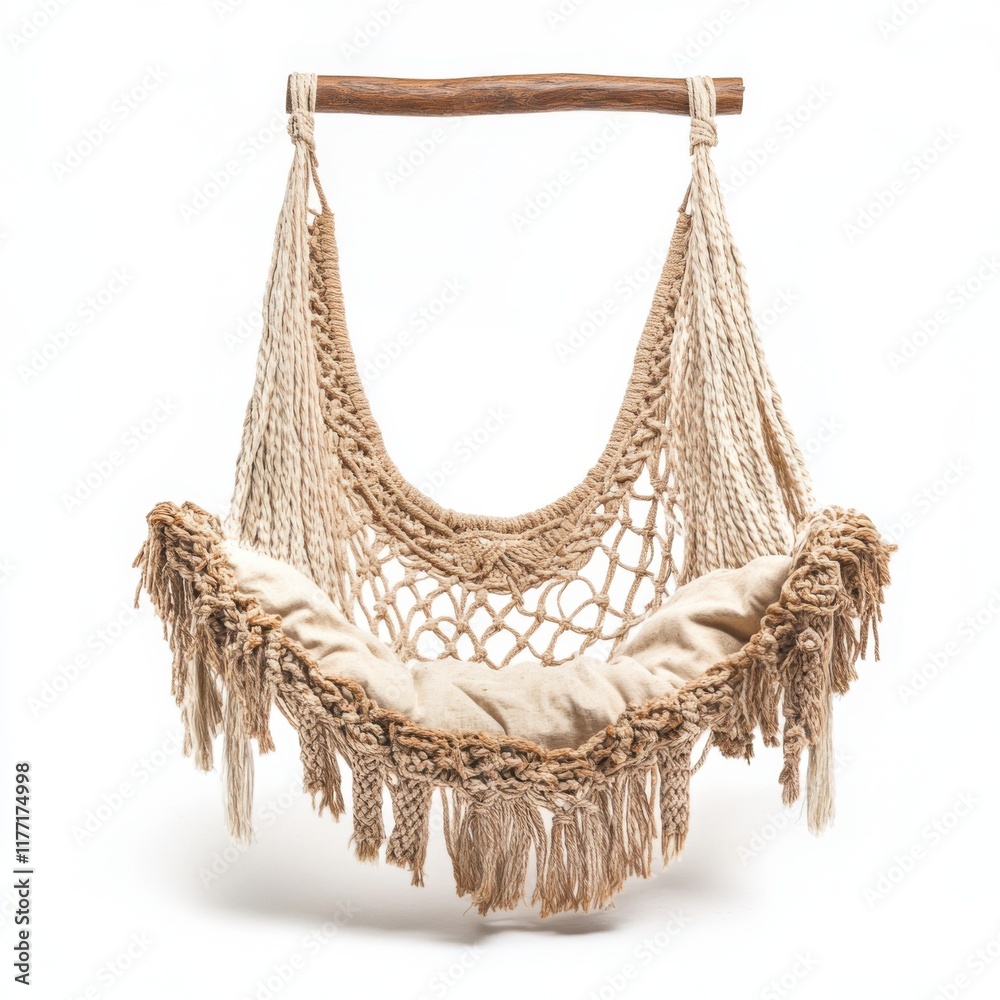 Obraz premium Handwoven Hammock Chair