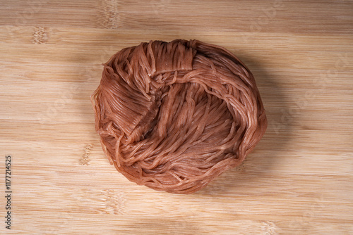 Yunnan special food Jianshui County red rice noodles photo