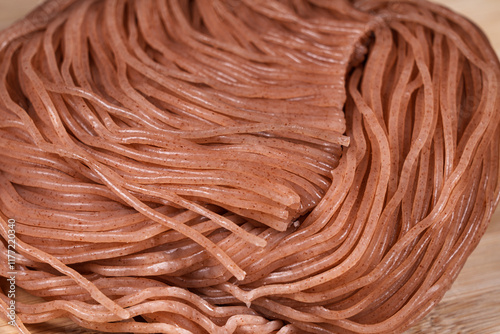 Yunnan special food Jianshui County red rice noodles photo