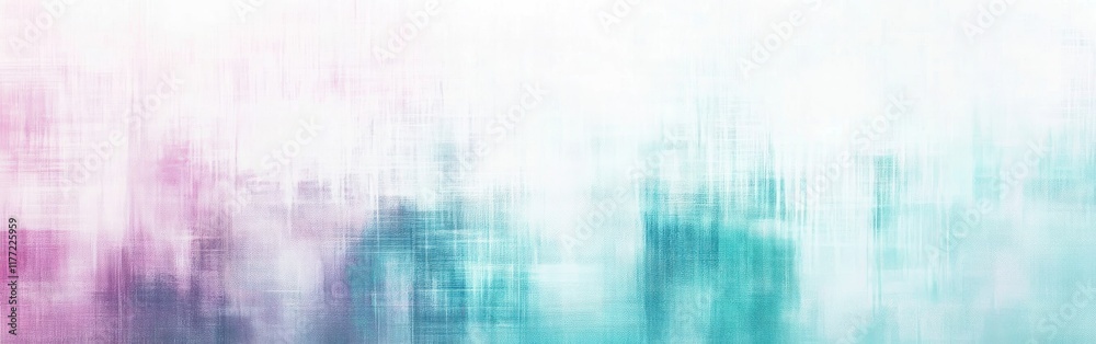 Fototapeta premium Soft pastel teal and lavender grids create a calming abstract background with gentle textures and colors