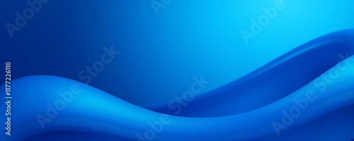 abstract blue background with smooth curved shape by blue color with blurred lines and subtle gradient effect , curve, design, abstract