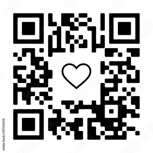 qr code heart