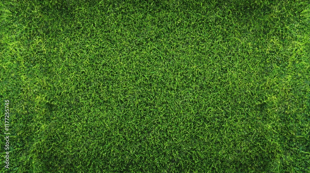 Obraz premium Lush Green Grass Texture Background for Nature, Garden, and Landscape Designs