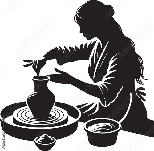 hands of a potter