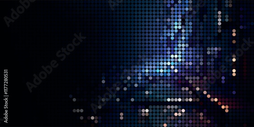 Digital backdround ideal for technological operations, neural networks,