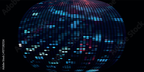 Digital backdround ideal for technological operations, neural networks,