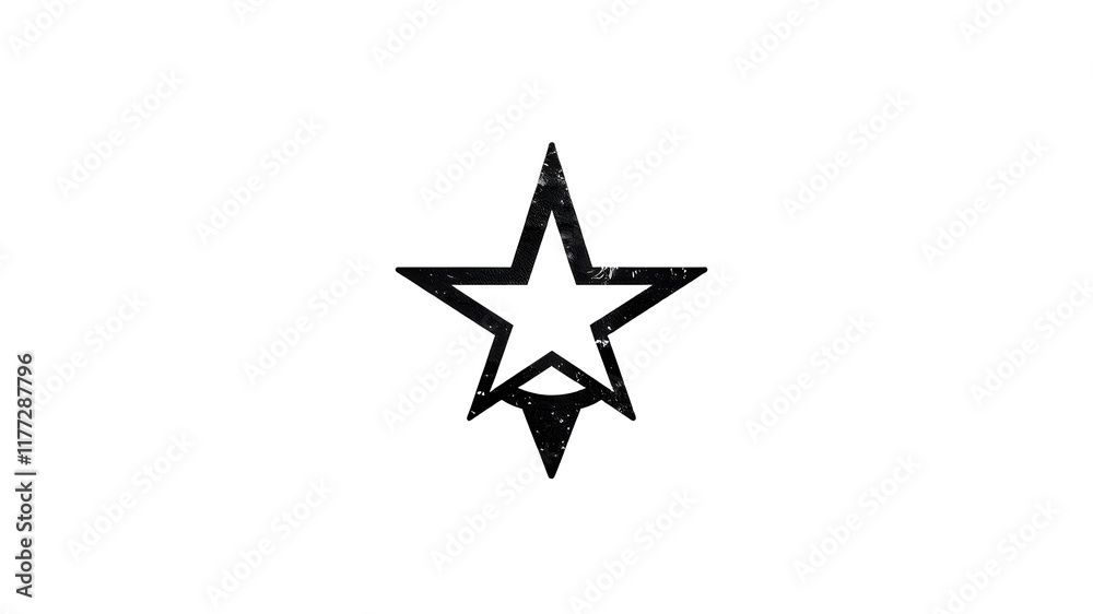 Soldier logo symbol on white background. Generative AI Soldier logo symbol on white background. Generative AI