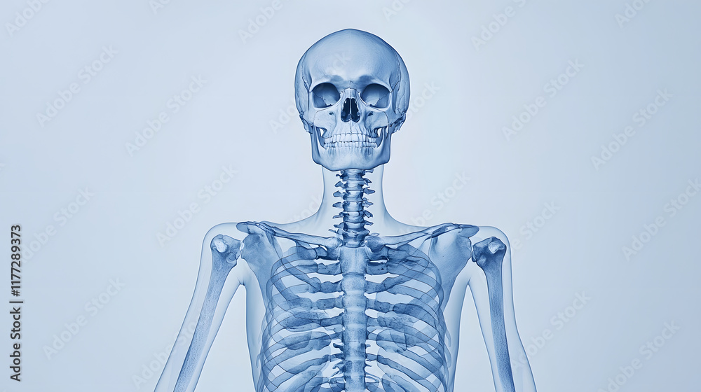 minimalist depiction of X ray image showing human skeleton, highlighting intricate details of bones and structure. This evokes sense of curiosity and wonder about human body minimalist depiction of X ray image showing human skeleton, highlighting intricate details of bones and structure. This evokes sense of curiosity and wonder about human body