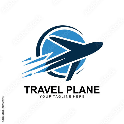 travel logo design template