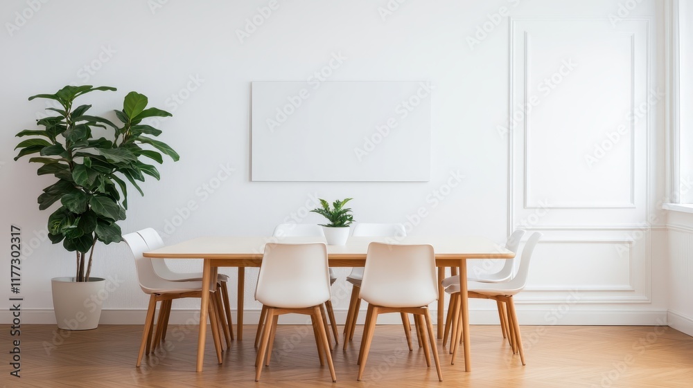 Bright and Airy Office Meeting: A Collaborative Space for Creative Ideas and Productive Discussions Bright and Airy Office Meeting: A Collaborative Space for Creative Ideas and Productive Discussions