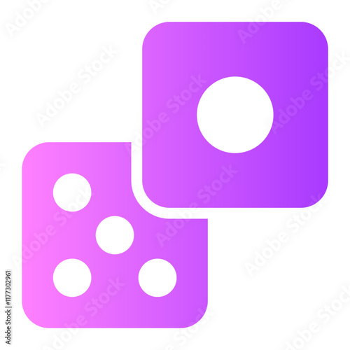dices gradient icon